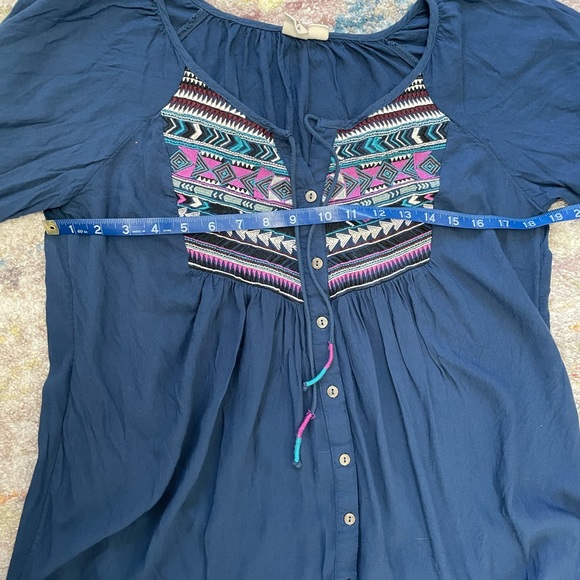 Roxy embroidered boho tunic - Picture 3 of 4